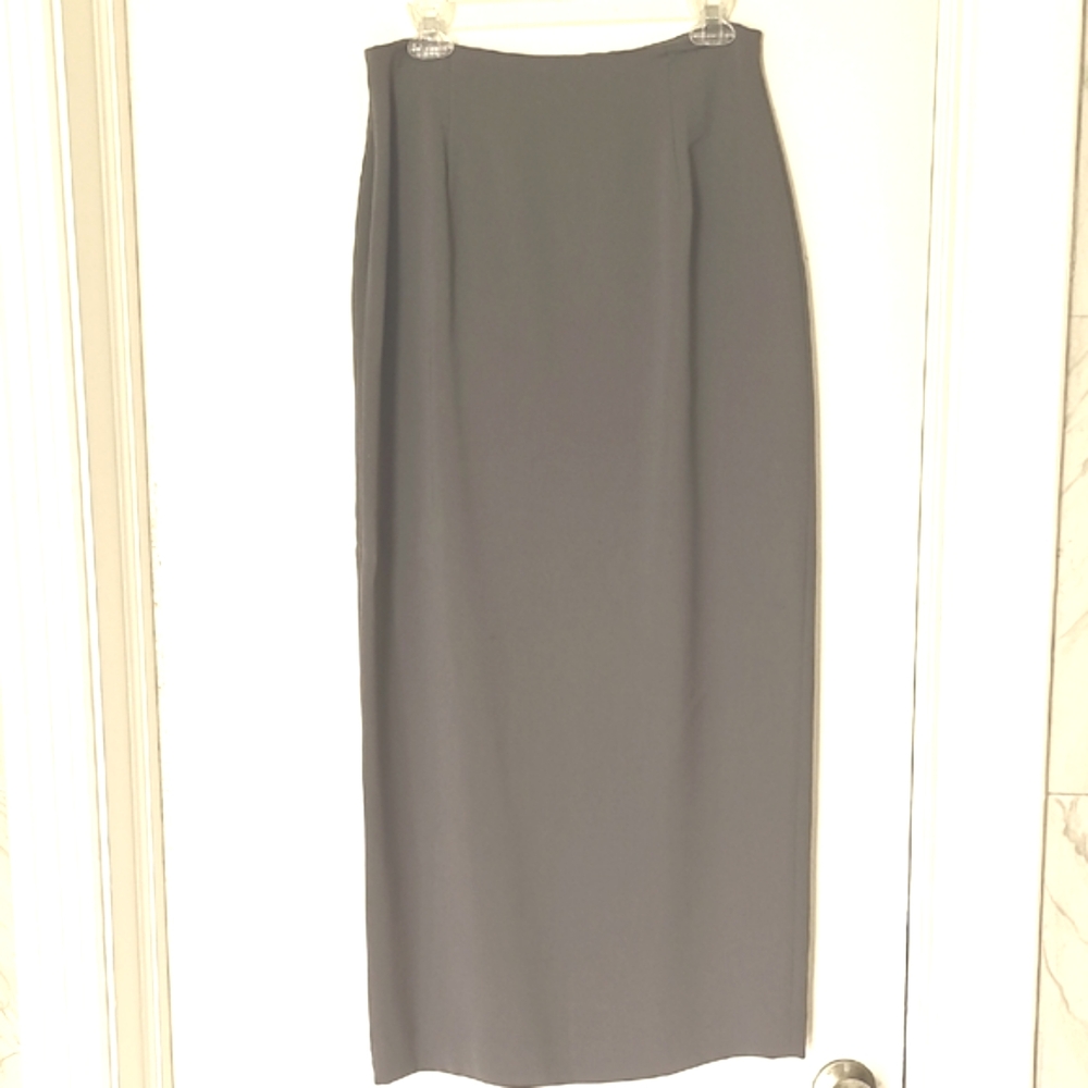 Jones New York Gray Maxi Skirt 10